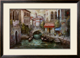 Venice, Paradiso Canal Poster by Gianni Mancini