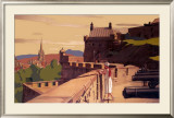 Edinburgh by the East Coast Route Framed Giclee Print by A Van Anrooy