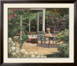 Posy Patio Prints by David Weiss