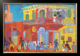 Balcony on Obrapia Street, Havana Prints by Christopher Corr