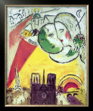 Le Dimanche, 1954 Prints by Marc Chagall