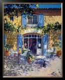 La Terrasse de Cafe Posters by Laurent Parcelier