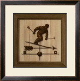 Girouette Skieur Prints by Thierry Verger