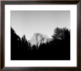 Half Dome in Trees Prints by Bradford Smith