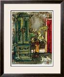 The Red Door Limited Edition Framed Print by Olivia Maxweller