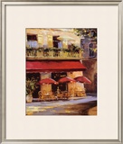 Three Red Umbrellas Prints by Keith Wicks