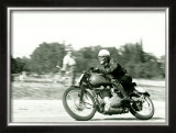 Gilera Saturno Racing Framed Giclee Print by Giovanni Perrone