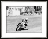 Kenny Roberts 750 Yamaha Flat Track Poster Framed Giclee Print by Jerry Smith