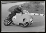 Moto Guzzi GP Dustbin Framed Giclee Print