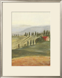 Scenery with House Posters by Miguel Valle