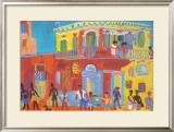 Balcony on Obrapia Street, Havana Posters by Christopher Corr