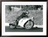 Mv Agusta Ago Racing Poster Framed Giclee Print