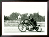 Gilera Saturno Racing Framed Giclee Print by Giovanni Perrone