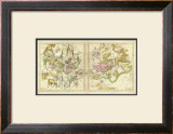 The Constellations in April - September, c.1835 Framed Giclee Print by Elijah H. Burritt