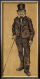 Orphan Man with Top Hat and Stick Poster by Vincent van Gogh