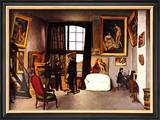 The Artist's Studio, Rue de la Condamine Framed Giclee Print by Frederic Bazille