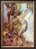 The Little Mermaid Posters by Edmund Dulac