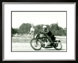 Gilera Saturno Racing Framed Giclee Print by Giovanni Perrone