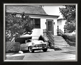 Cadillac Convertible Framed Giclee Print