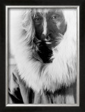 Alaskan Native Framed Giclee Print by Edward S. Curtis