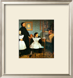 The Bellelli Family Framed Giclee Print by Edgar Degas