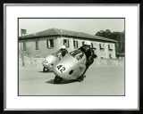 NSU GP Motorcycle Framed Giclee Print by Giovanni Perrone