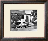 Cadillac Convertible Framed Giclee Print