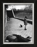 Quai de Montebello, c.1951 Art by Izis 