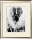 Alaskan Native Framed Giclee Print by Edward S. Curtis