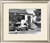 Cadillac conversível Impressão giclée emoldurada