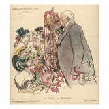 Otto Eduard Leopold Bismarck "The Toast of Bismarck" Giclee Print
