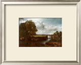 View on the Stour near Dedham Poster by John Constable