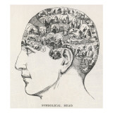 Paranormal Phrenology Giclee Print