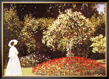 Promenade Dans un Parc Poster by Claude Monet