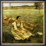 Lepage, Les Foins, c.1885 Prints by Jules Bastien