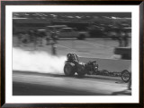 NHRA Top Fuel Rail Dragster Framed Giclee Print by David Perry
