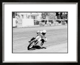 Kenny Roberts 750 Yamaha Flat Track Poster Framed Giclee Print by Jerry Smith