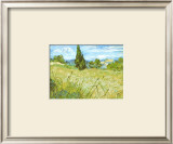 Wheatfield with Cypresses, c.1889 Prints by Vincent van Gogh