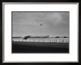 Funny Car Dragster Wheelie Framed Giclee Print by David Perry