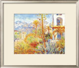 Villas at Bordighera Framed Giclee Print by Claude Monet