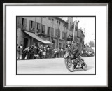Enduro MX Motorcycle Framed Giclee Print by Giovanni Perrone