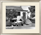 Cadillac Convertible Framed Giclee Print