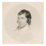 Robert Burns Scottish National Poet Portrait Giclee Print
