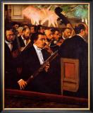 Orchestra at the Opera Framed Giclee Print by Edgar Degas