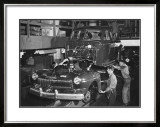 Mercury Automobile Assembly Line, 1946 Framed Giclee Print