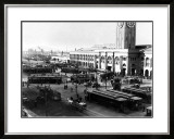 San Francisco, Cable Cars, Wharf Framed Giclee Print