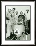Moto Guzzi GP Motorcycle Framed Giclee Print by Giovanni Perrone