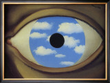 Le Faux Miroir, c.1950 Art by Rene Magritte