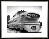 New York, Central Railroad Bullet Train Framed Giclee Print