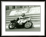 Aermacchi Motorcycle Framed Giclee Print by Giovanni Perrone